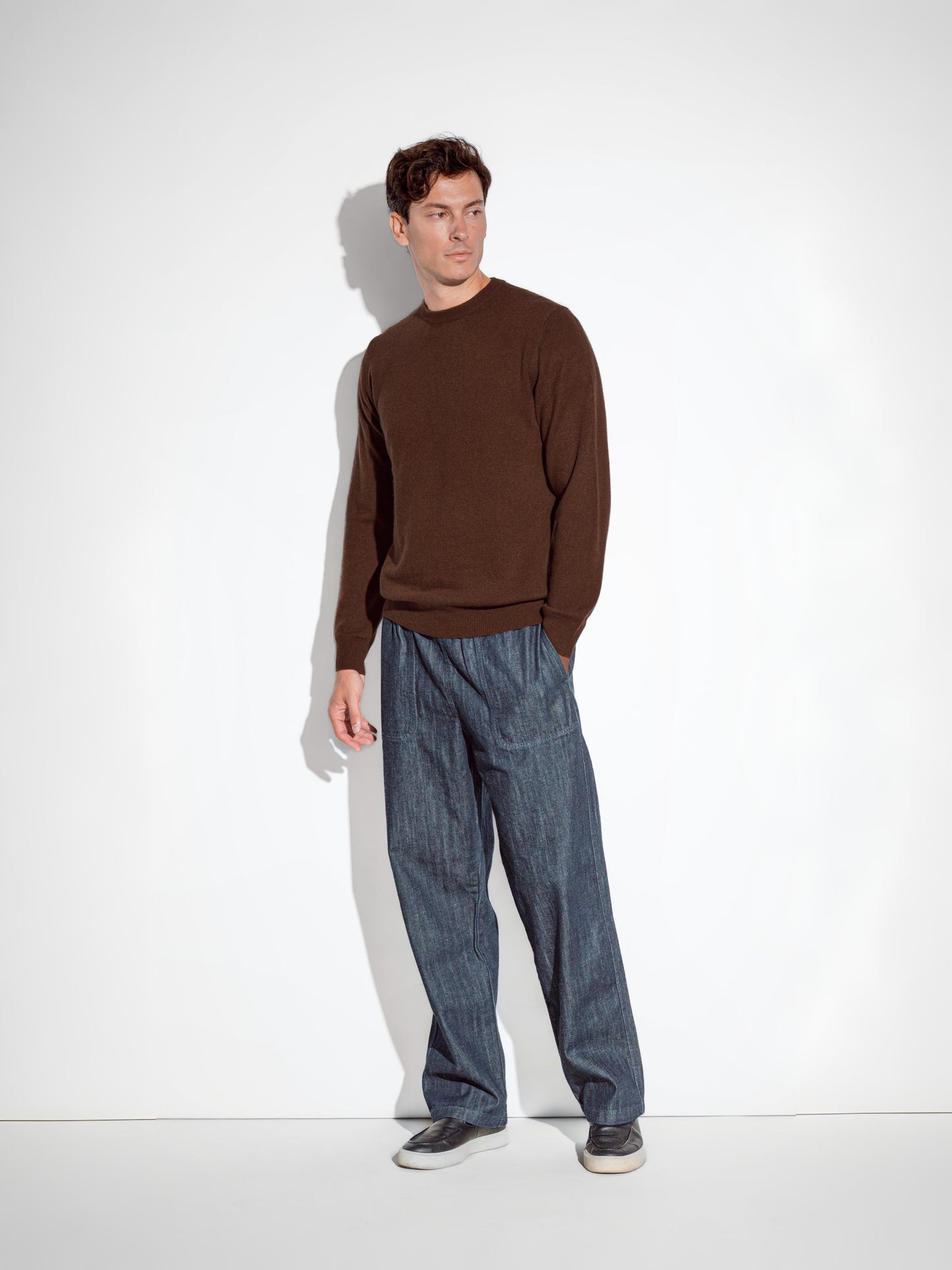 Antenore Bark Crewneck