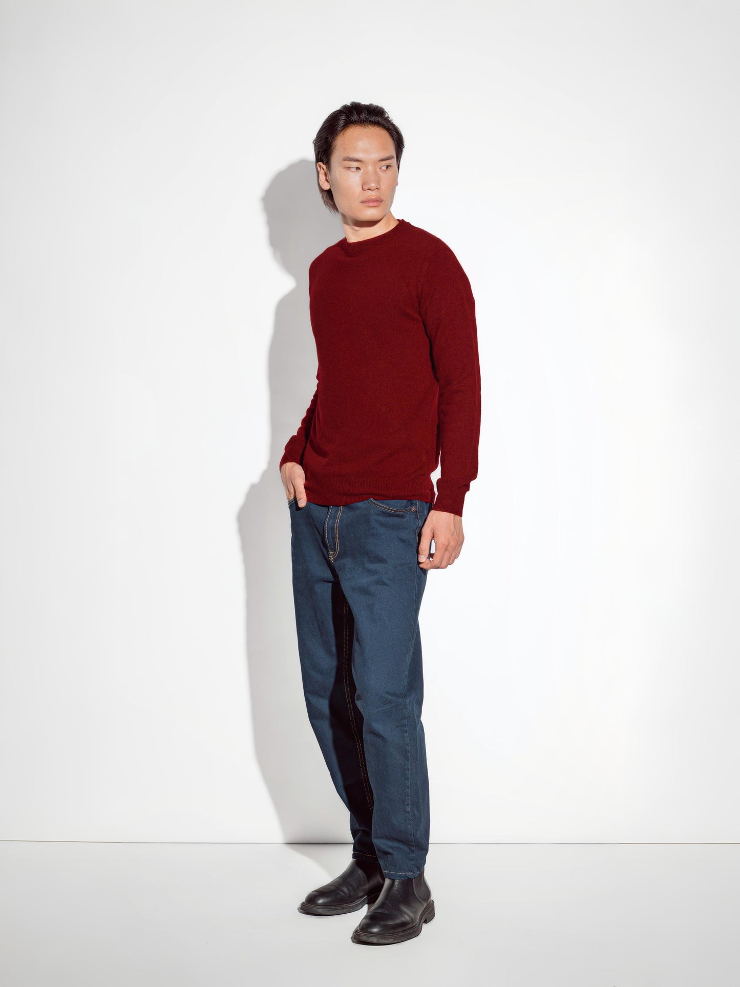 Antenore Bordeaux Crewneck