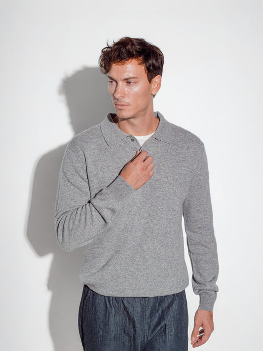 Sartore Light Grey Polo