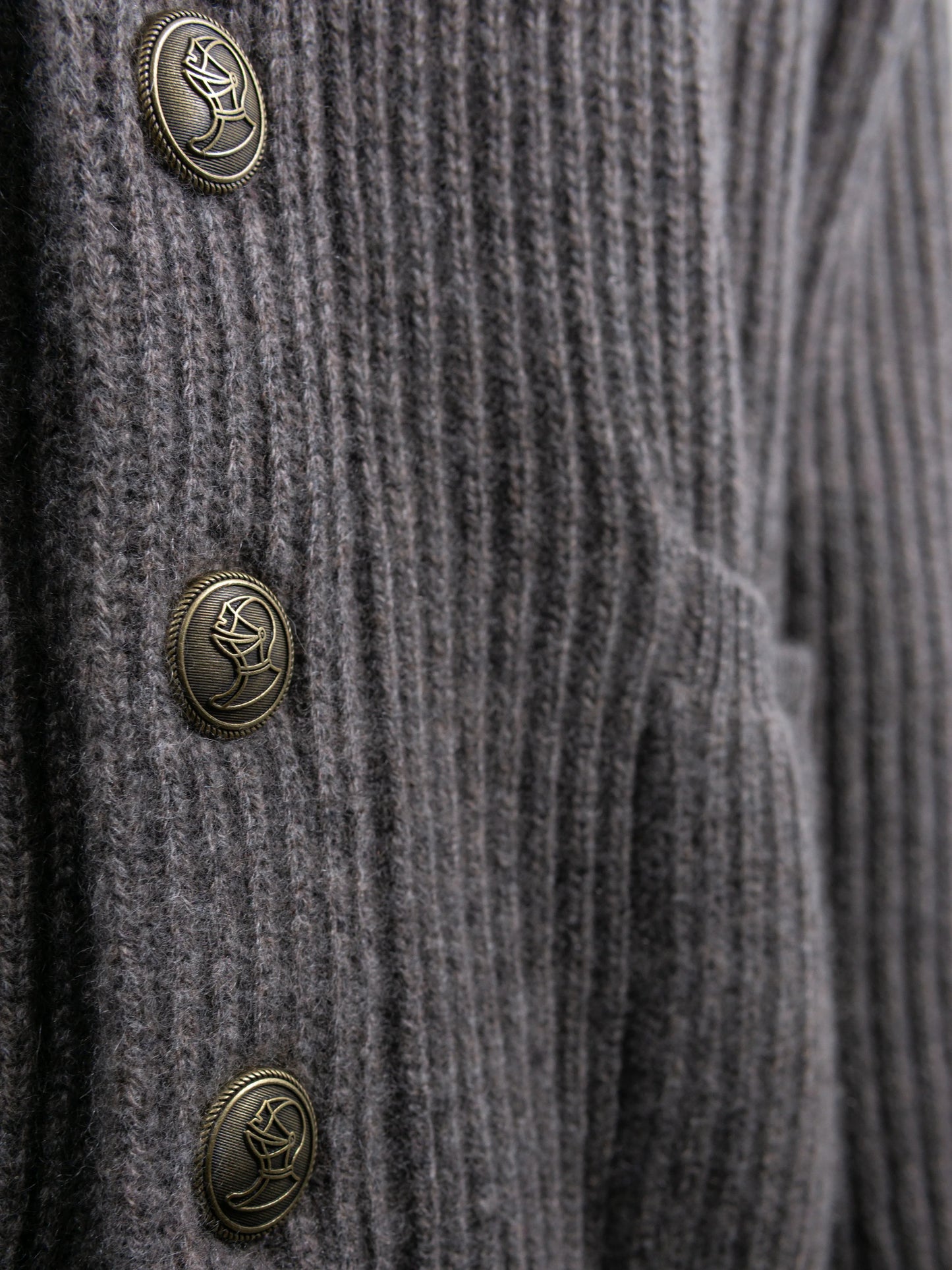 Cardigan Eton Tortora
