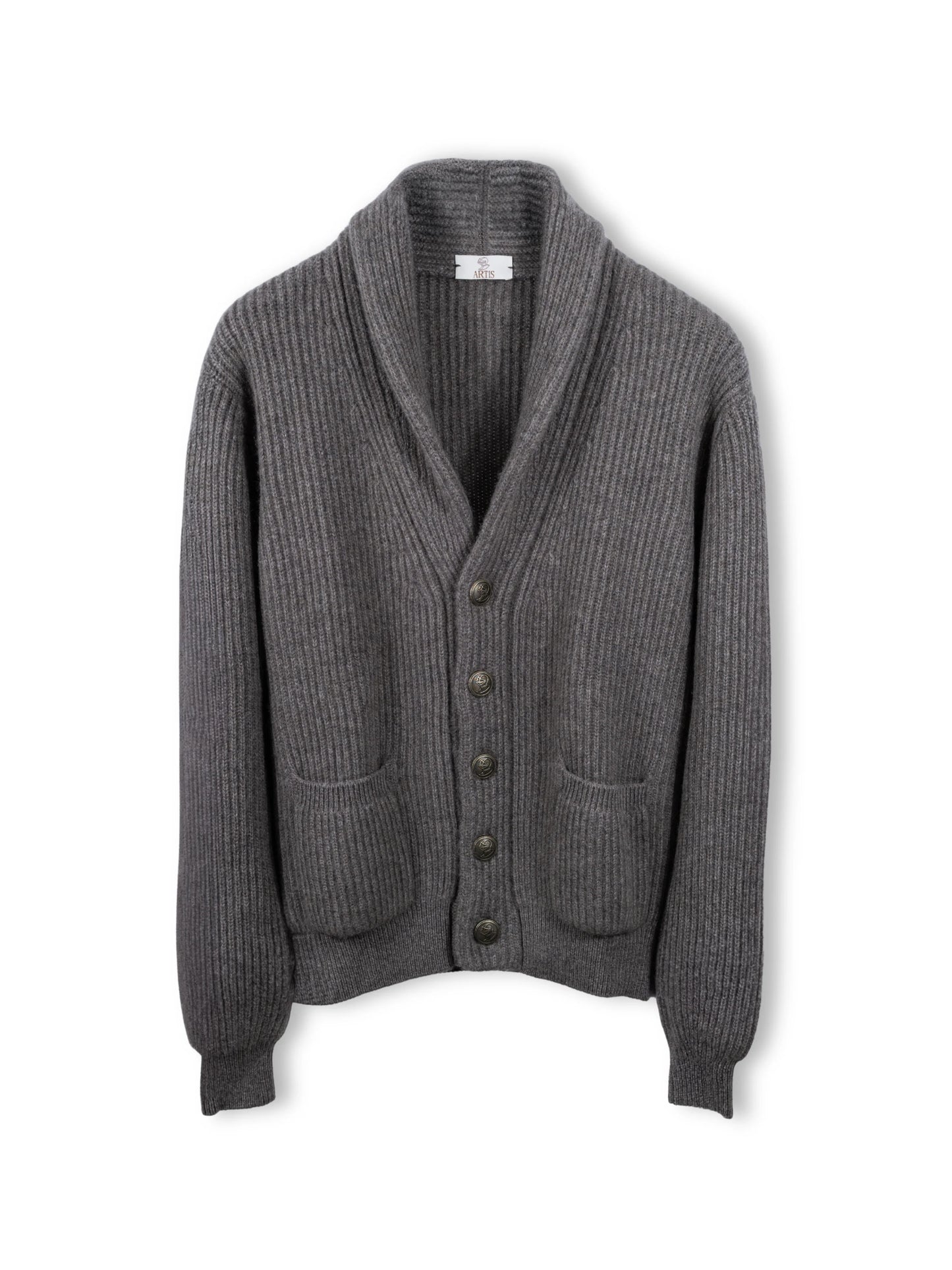 Cardigan Eton Tortora