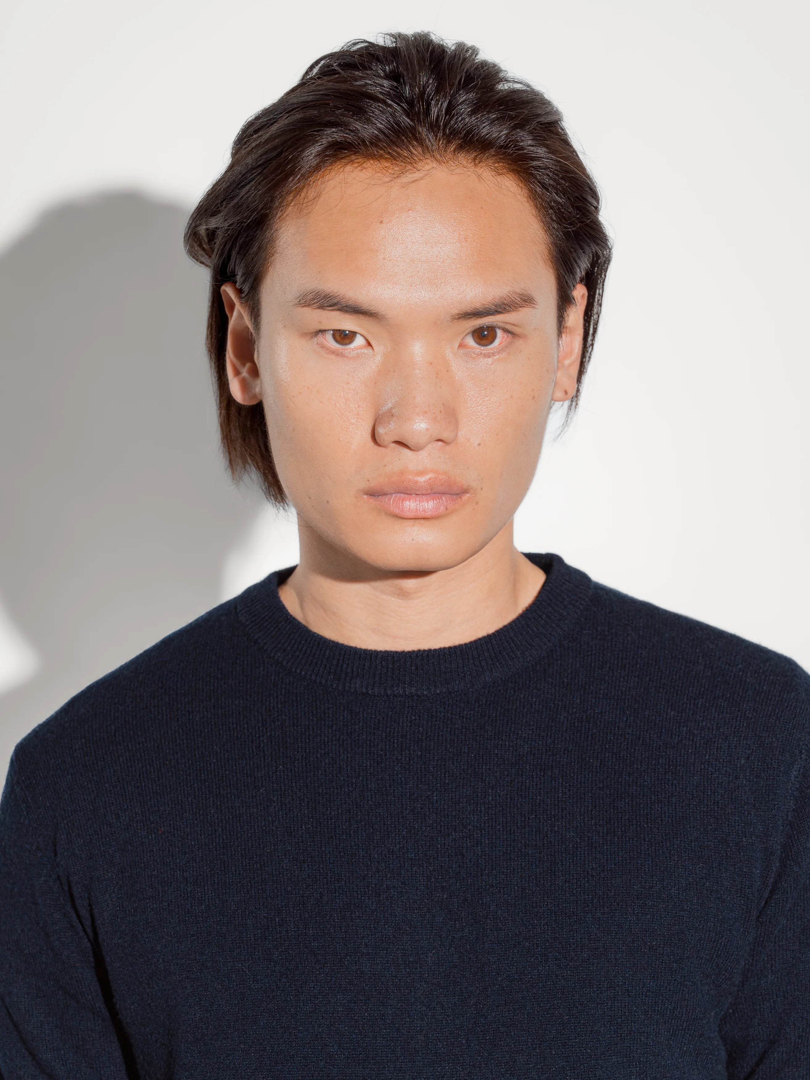 Antenore Navy Crewneck