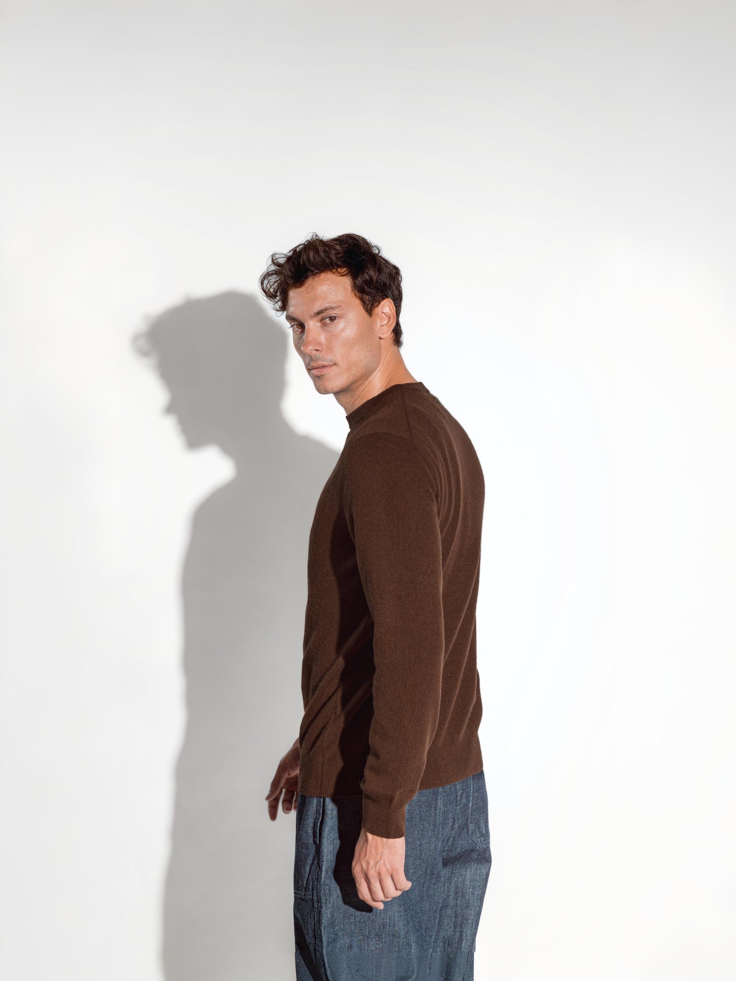Antenore Bark Crewneck