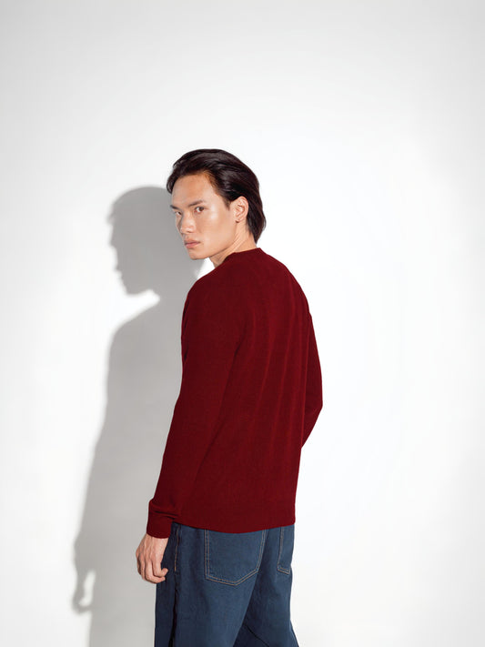 Antenore Bordeaux Crewneck 