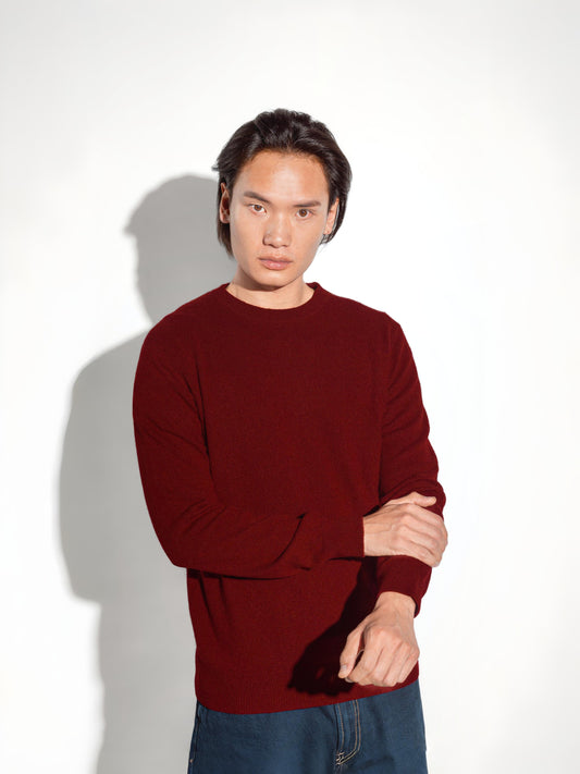 Antenore Bordeaux Crewneck 