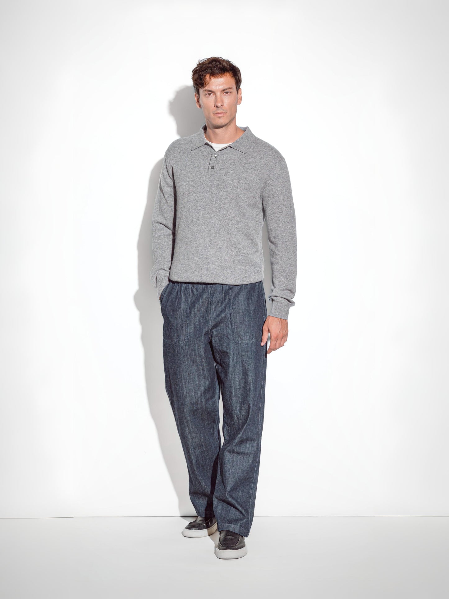 Sartore Light Grey Polo