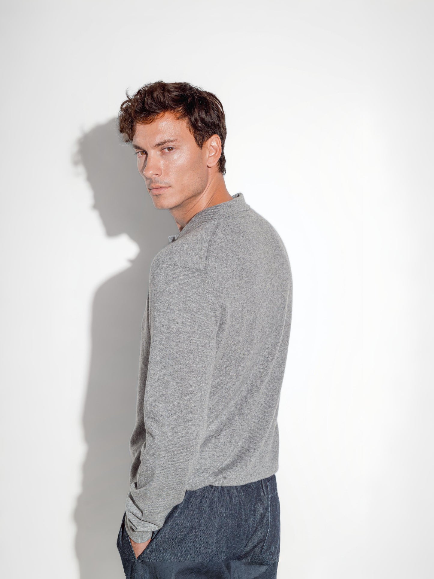 Sartore Light Grey Polo
