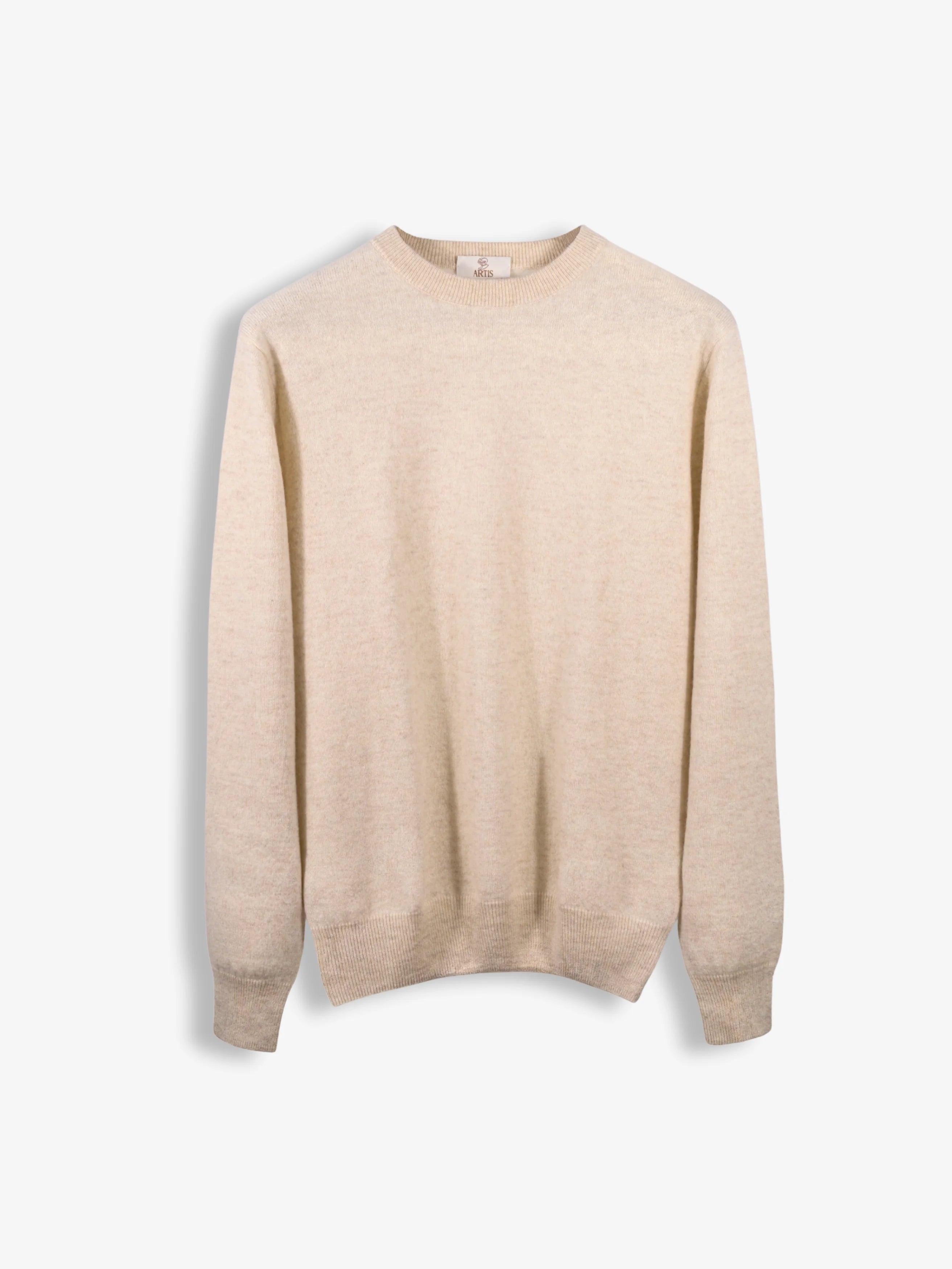 Antenore Beige Crewneck