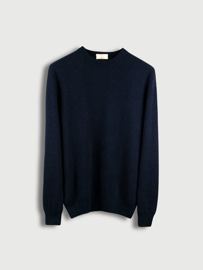 Antenore Navy Crewneck